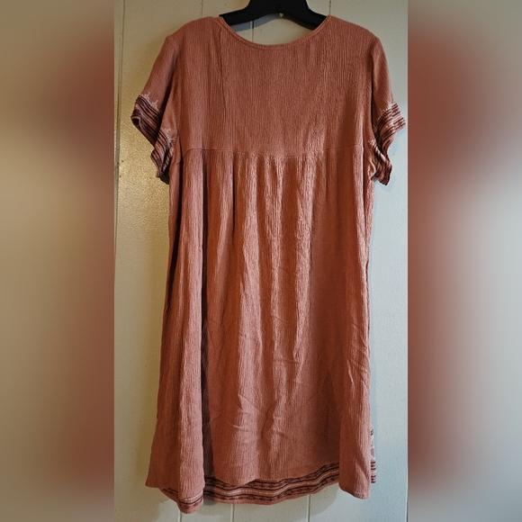 Knox Rose Boho Style Dress with Embroidery - Size XXL - Picture 2 of 4